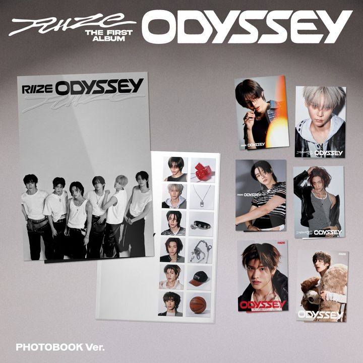 RIIZE - 正規一輯: Odessey【Photobook版】（CD） 封面