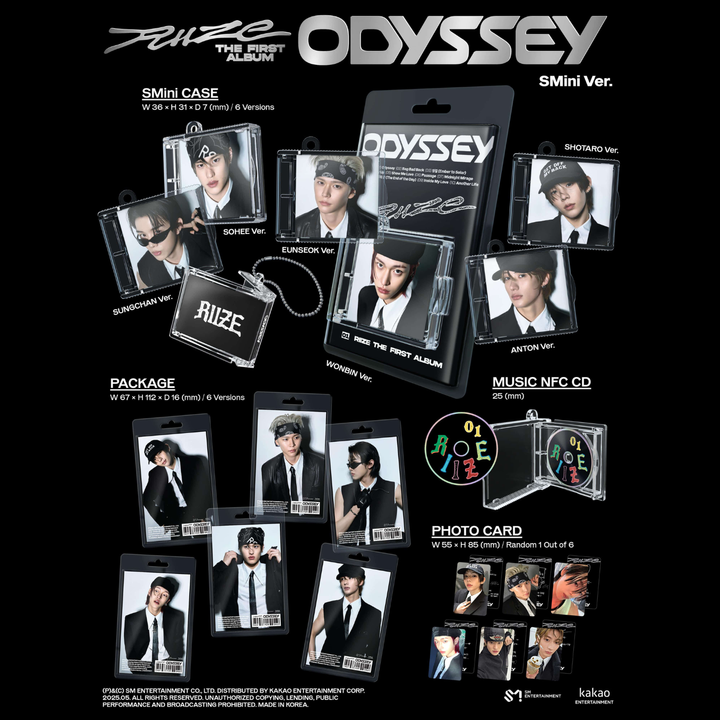 RIIZE - 正規一輯: Odessey【Smini版】（數位專輯） 內頁 1