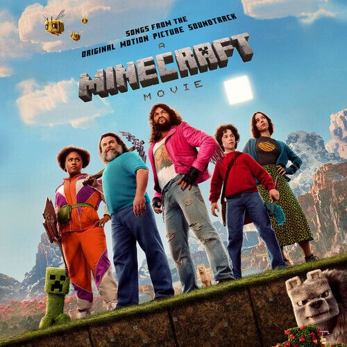 麥塊 A Minecraft Movie 原聲帶 (CD) 封面