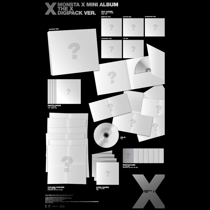 MONSTA X - 迷你十三輯: THE X【Digipack 版】（CD） 內頁 1