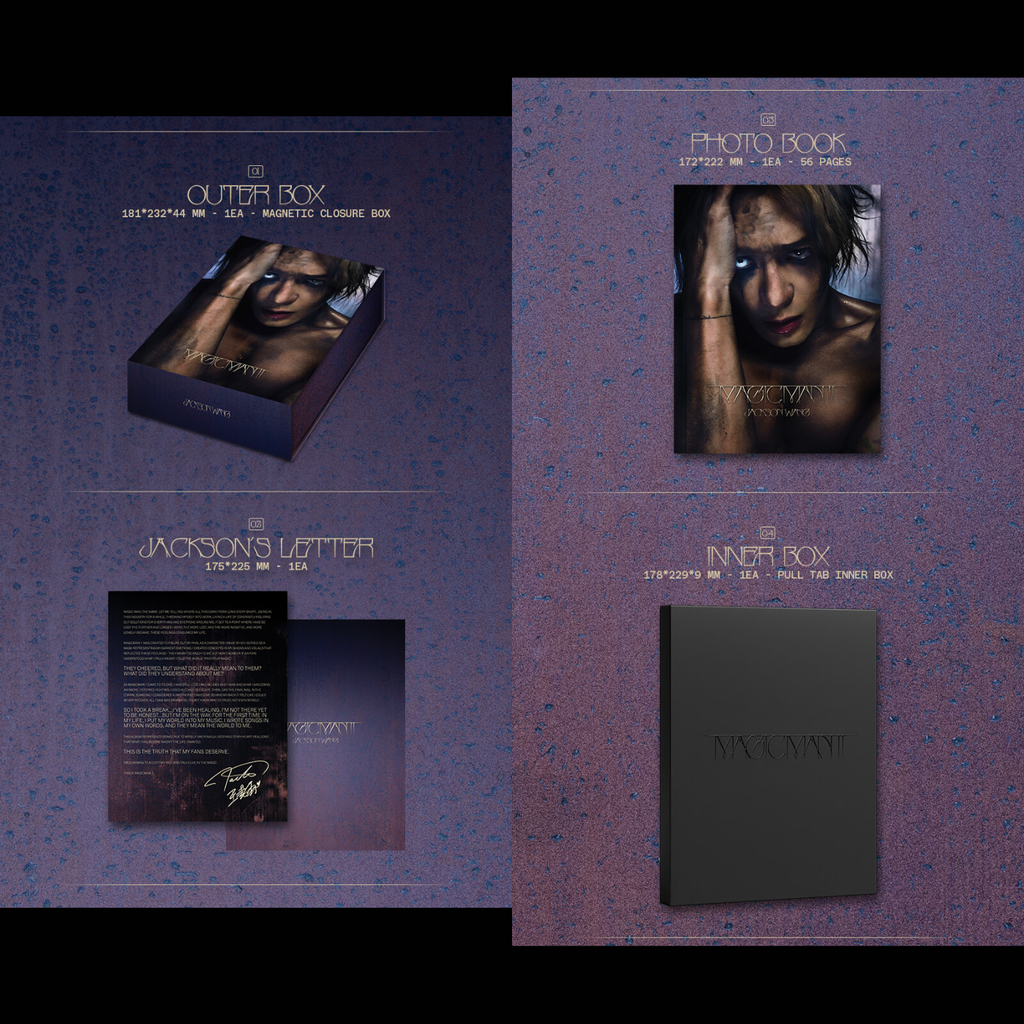 jackson wang MAGICMAN 2 CD Ver1.2.3まとめ Jackson Wang