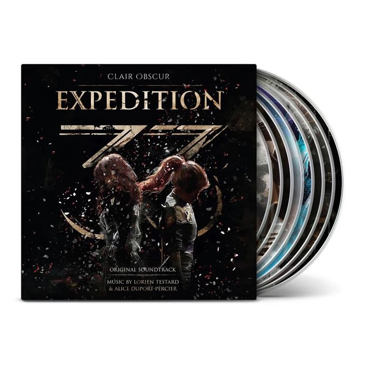 光與影：33號遠征隊 Clair Obscur: Expedition 33 原聲帶 （8CD） 封面