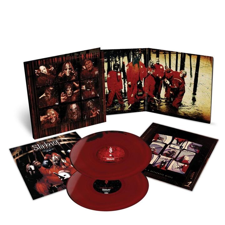 Slipknot - Slipknot 【紅色彩膠｜25週年紀念】 (黑膠唱片 2LP) 封面