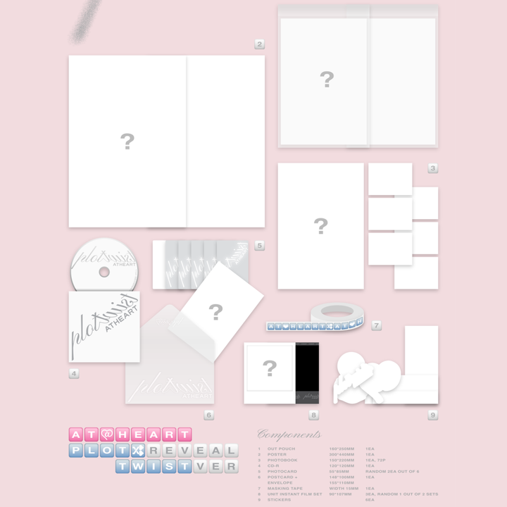 ATHEART - 1st EP: Plot Twist【Reveal 版】（CD） 內頁 1