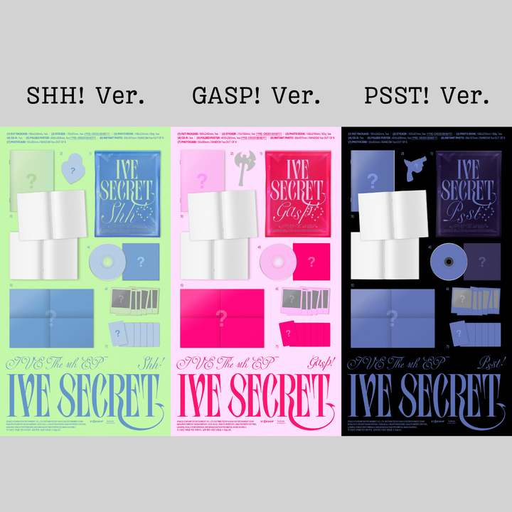 IVE - 迷你四輯：IVE Secret【Photobook 版】（CD） 內頁 1