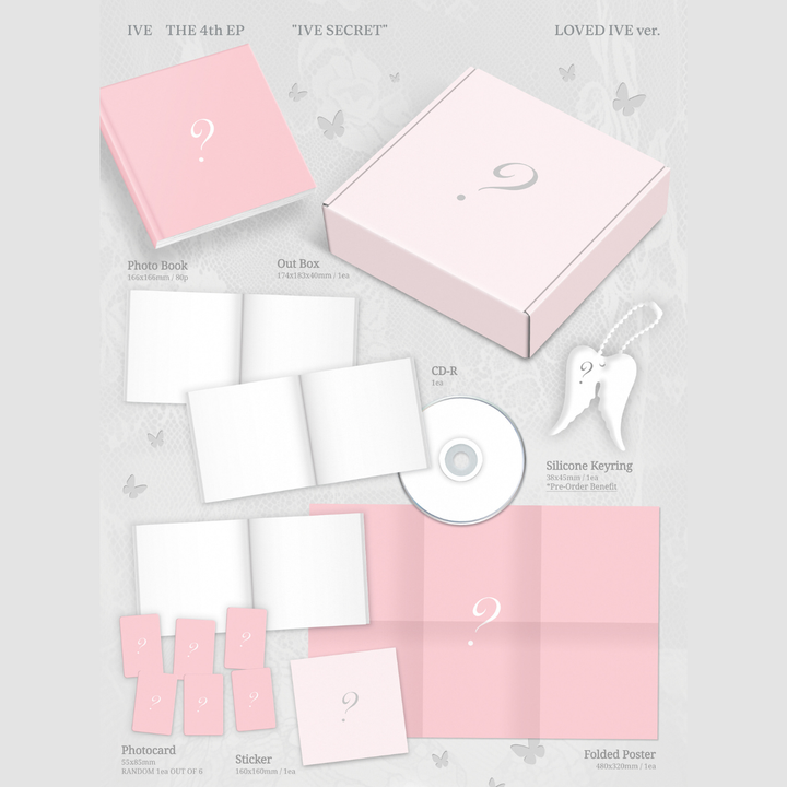 IVE - 迷你四輯：IVE Secret【Loved IVE 版】（CD） 內頁 1
