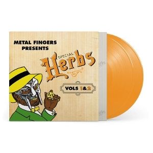 Mf Doom - Metal Fingers Presents：Special Herbs Vol 1&2 【橘色彩膠】（黑膠唱片 LP） 封面