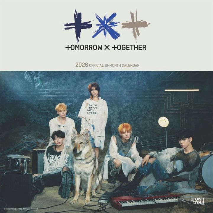 TOMORROW X TOGETHER（TXT） 【2026 年行事曆】 (官方周邊) 封面