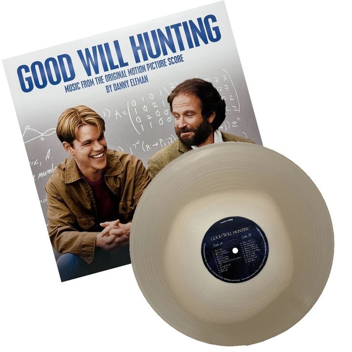 心靈捕手 Good Will Hunting / Danny Elfman 【金色彩膠｜限量版】（黑膠唱片 LP） 封面