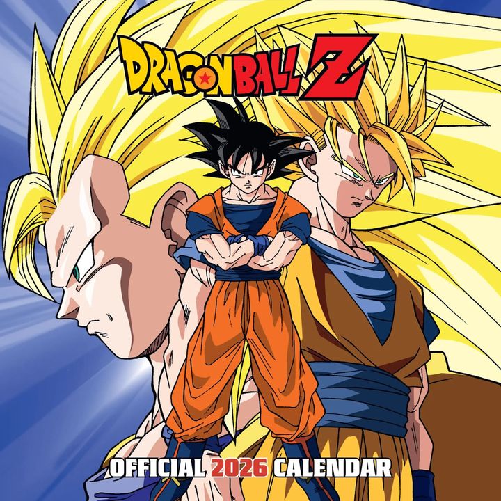 七龍珠 Z Dragon Ball Z 2026 年行事曆 【12吋黑膠尺寸】 (官方周邊) 封面