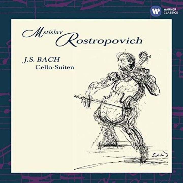 Mstislav Rostropovich - Bach：The Cello Suites （2CD） 封面