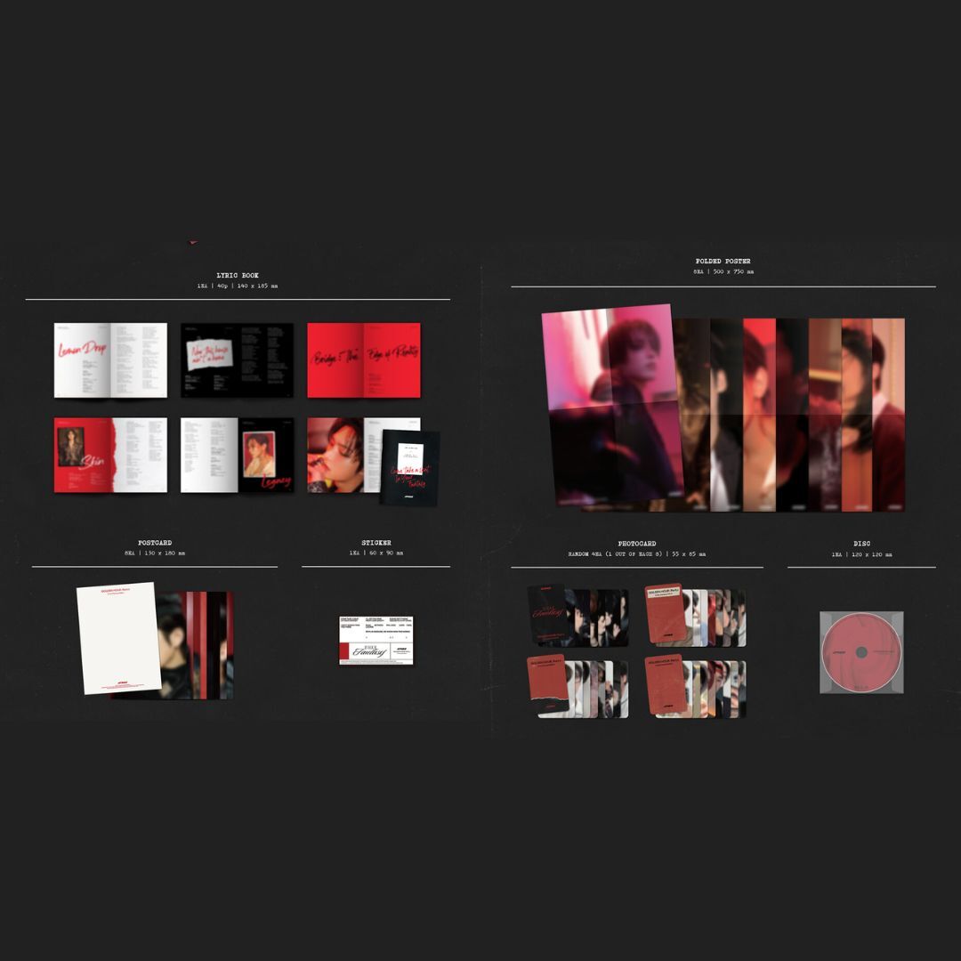 ATEEZ アチズ ソンファ fnac ヨーロッパ TIE トレカ ポカ ATEEZ FNAC