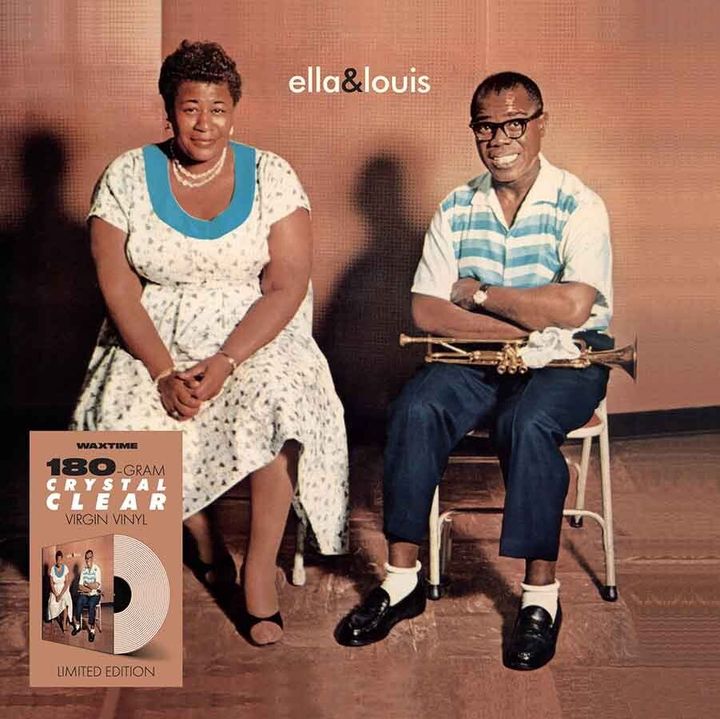 Ella Fitzgerald & Louis Armstrong - Ella & Louis【透明膠】（黑膠唱片 LP） 封面