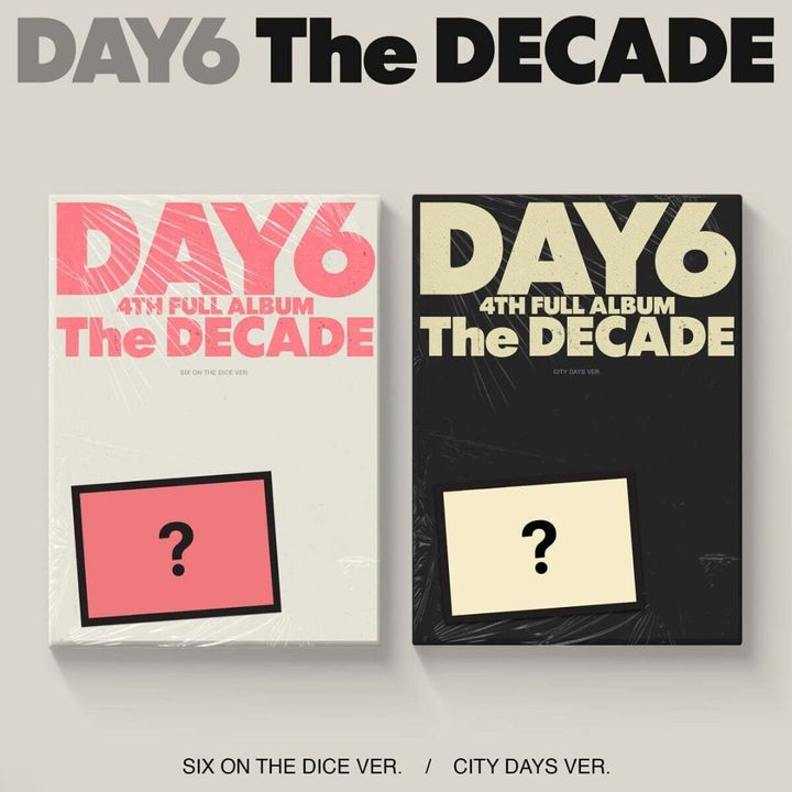 【限時補貨預購】DAY6 - 正規四輯：The Decade 【Photobook 版】（CD） 封面