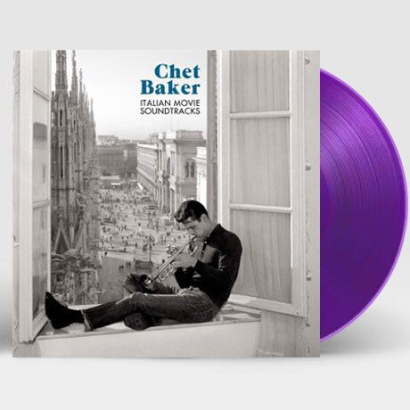 Chet Baker - 義大利電影原聲帶 Italian Movie Soundtracks 【紫色彩膠】（黑膠唱片 LP） 封面