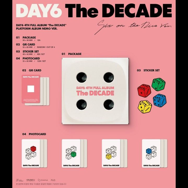 【限時補貨預購】DAY6 - 正規四輯：The Decade 【Nemo 版】（數位專輯） 內頁 1