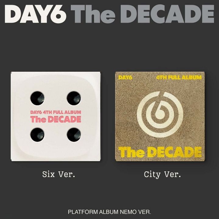 【限時補貨預購】DAY6 - 正規四輯：The Decade 【Nemo 版】（數位專輯） 封面