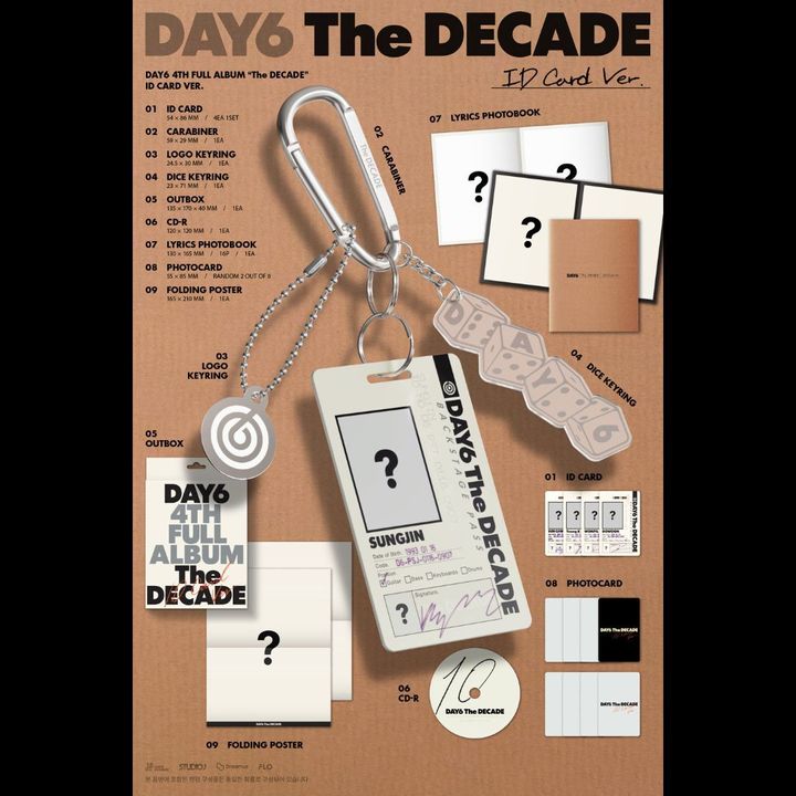 DAY6 - 正規四輯：The Decade 【ID Card 版】（官方周邊） 內頁 1