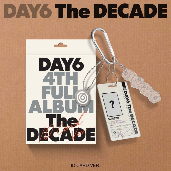 DAY6 - 正規四輯：The Decade 【ID Card 版】（官方周邊） 封面
