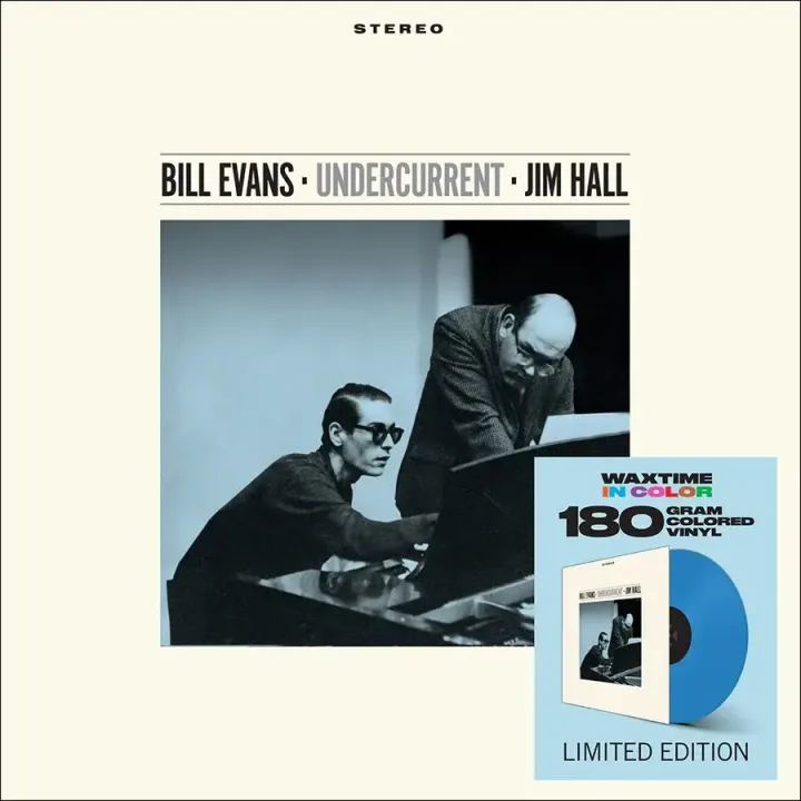 Bill Evans & Jim Hall - Undercurrent 【藍色彩膠】（黑膠唱片 LP） 封面