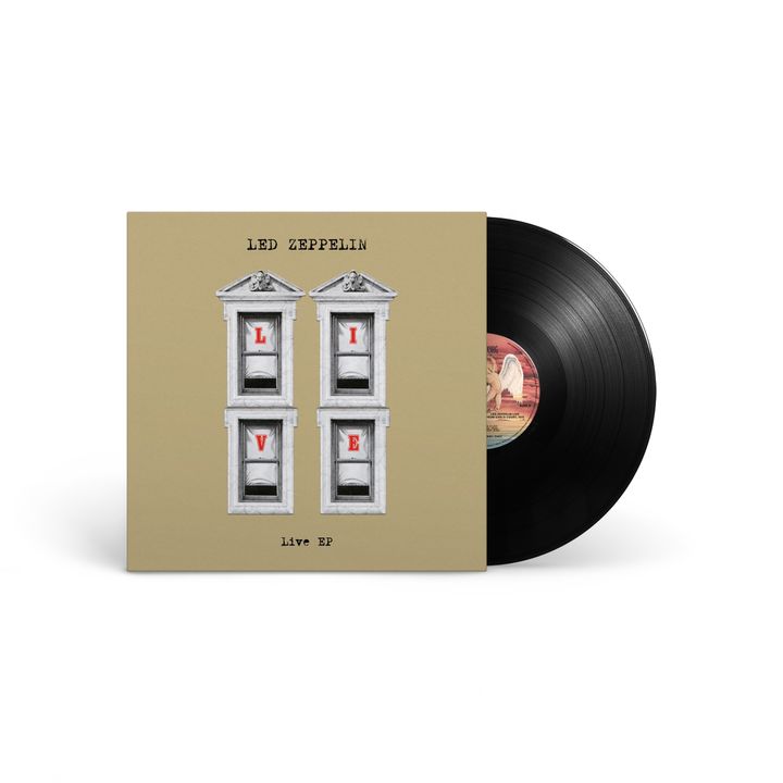 齊柏林飛船 Led Zeppelin - Live Ep 1975 & 1979 【首版 50週年紀念版】 (黑膠唱片 LP) 封面