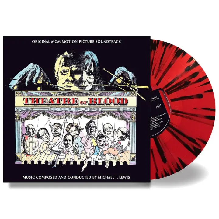 Michael J. Lewis - Theatre of Blood 【潑墨彩膠｜50週年紀念版】 (黑膠唱片 LP) 封面