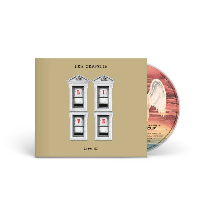 齊柏林飛船 Led Zeppelin - Live Ep 1975 & 1979 【首版 50週年紀念版】 (CD) 封面