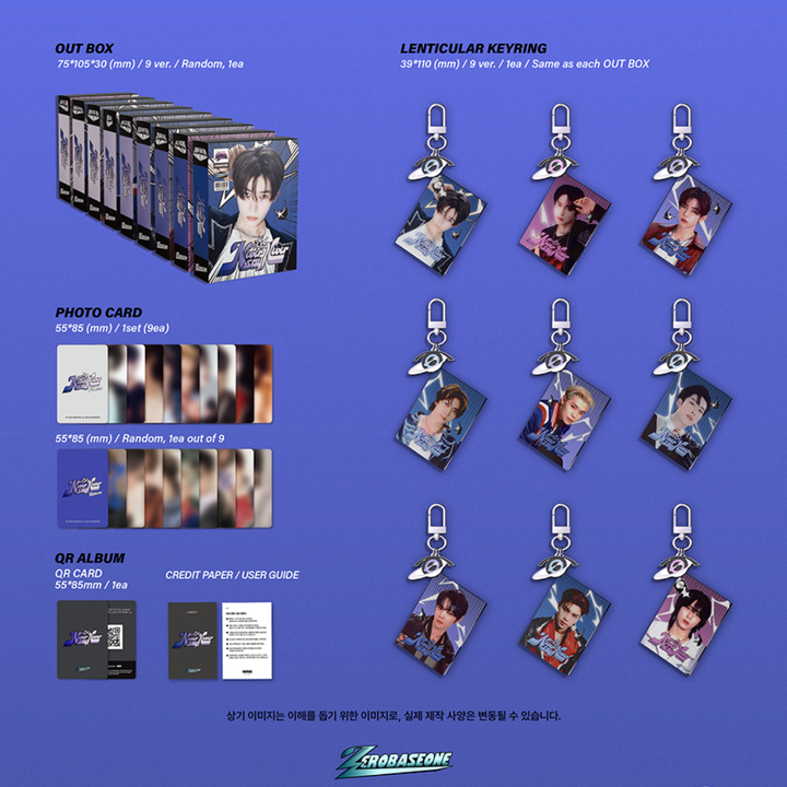 ZEROBASEONE (ZB1) - 正規一輯: Never Say Never【Lenticular Keyring 版】（數位專輯） 內頁 1