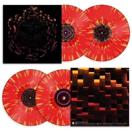 C418 - Minecraft Volume：Beta 【紅黃橘潑墨彩膠】（黑膠唱片 2LP） 封面