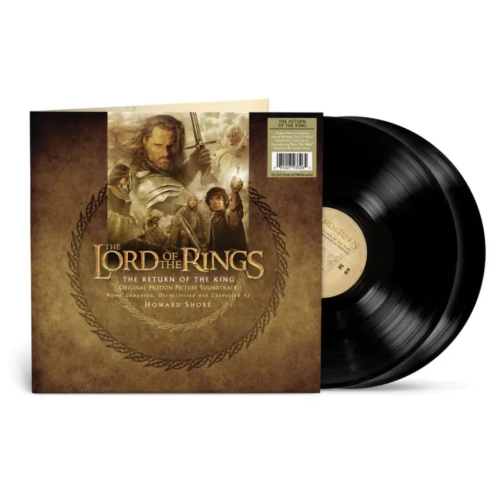 魔戒三部曲：王者再臨 The Return of the King 【通常盤】 (黑膠唱片 LP) 封面