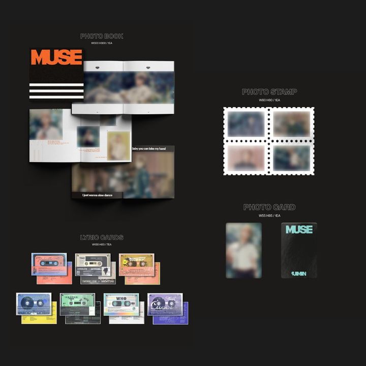 朴智旻 Jimin（BTS）- Muse 【附小卡】（黑膠唱片 LP） 內頁 1