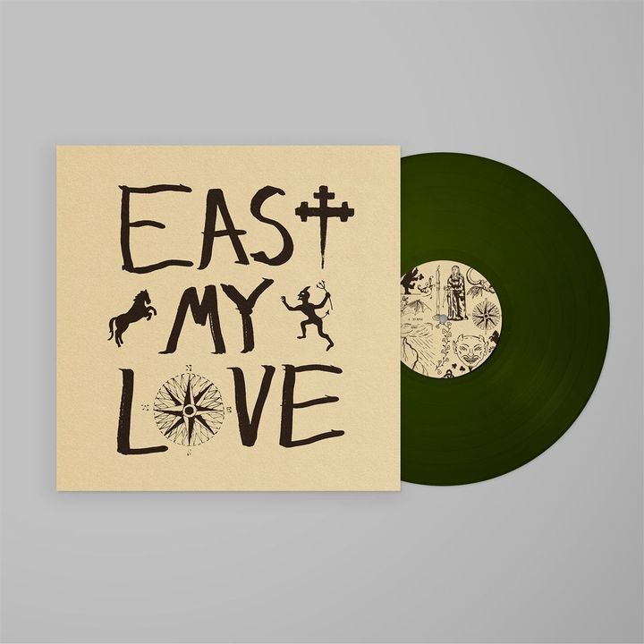 Current Joys - East My Love 【綠色彩膠】（黑膠唱片 LP） 封面