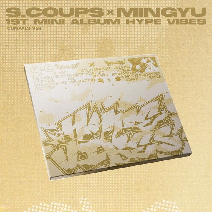 S.COUPS X 珉奎 MINGYU（SEVENTEEN） - 正規一輯： Hybe Vibes 【Compact 版】（CD） 封面