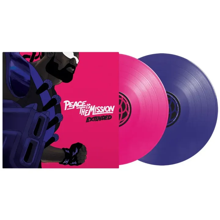 Major Lazer - Peace Is The Mission - Extended【Indie 獨家版 彩膠】（黑膠唱片 LP） 封面