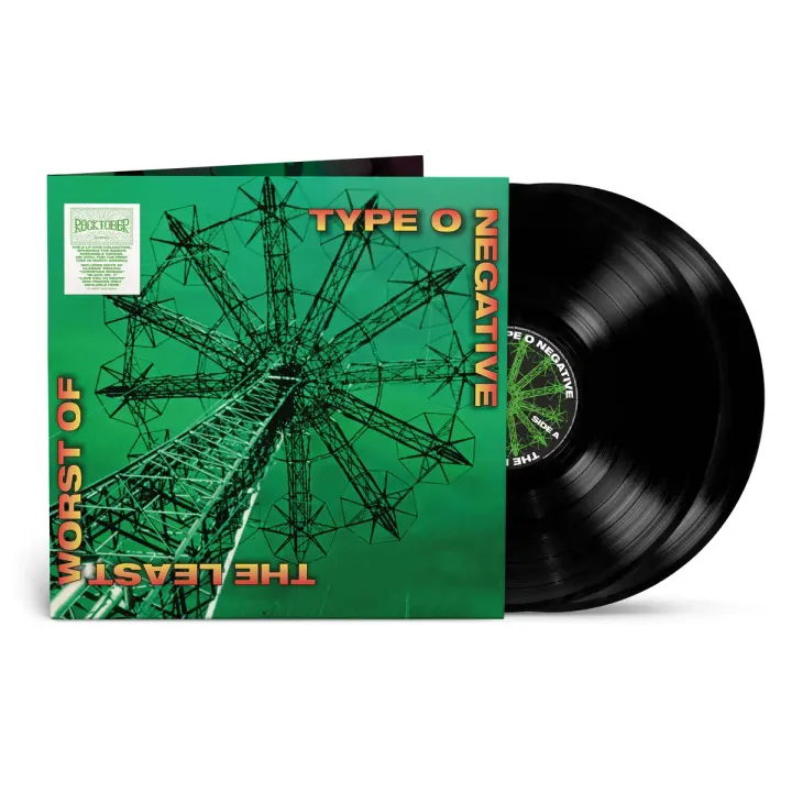 Type O Negative - The Least Worst of...【精選輯｜500 張最偉大搖滾／金屬專輯】（黑膠唱片 LP） 封面