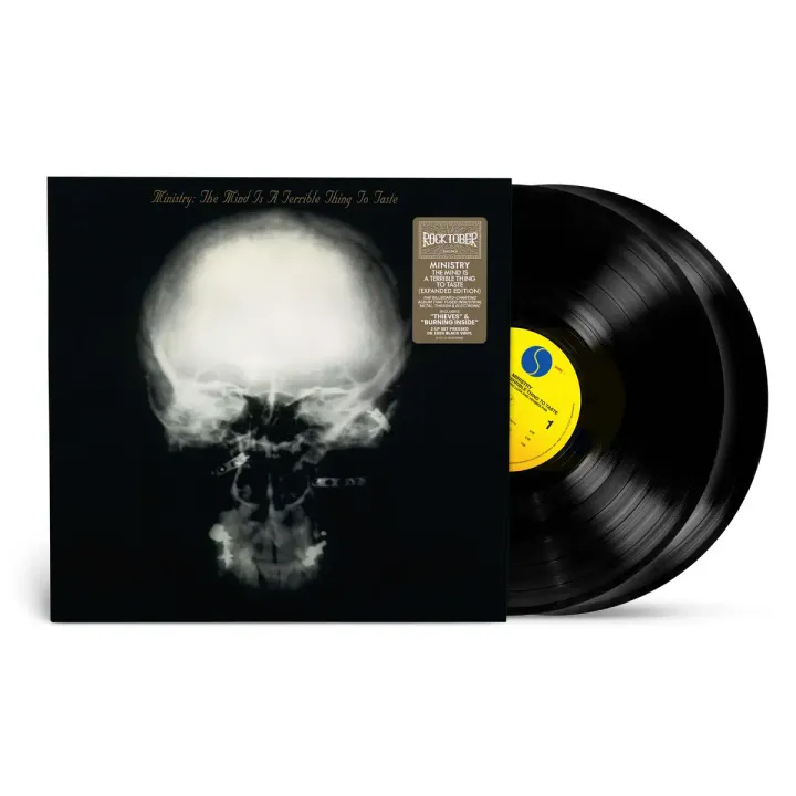 Ministry - The Mind is a Terrible Thing to Taste 【RIAA 金唱片認證】（黑膠唱片 2LP） 封面