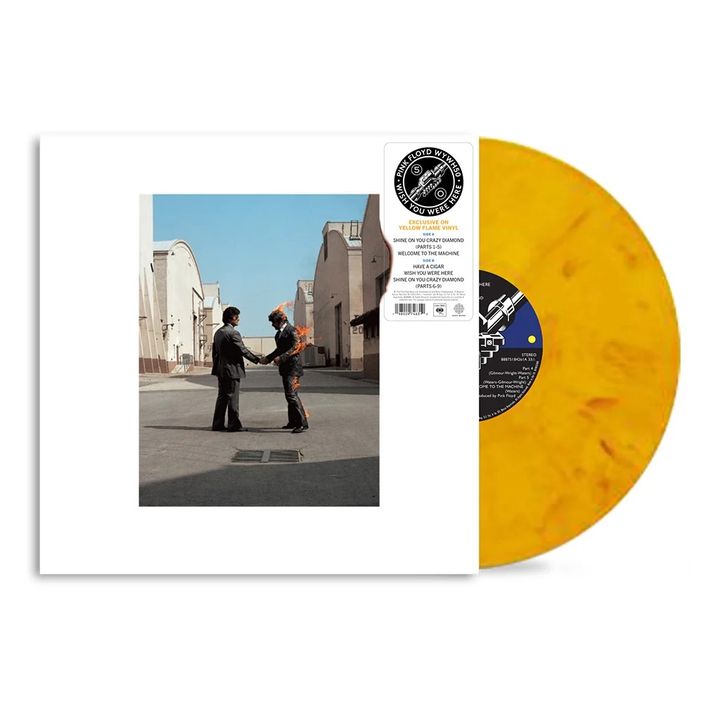 Pink Floyd - Wish You Were Here 【彩膠】（黑膠唱片 LP） 封面