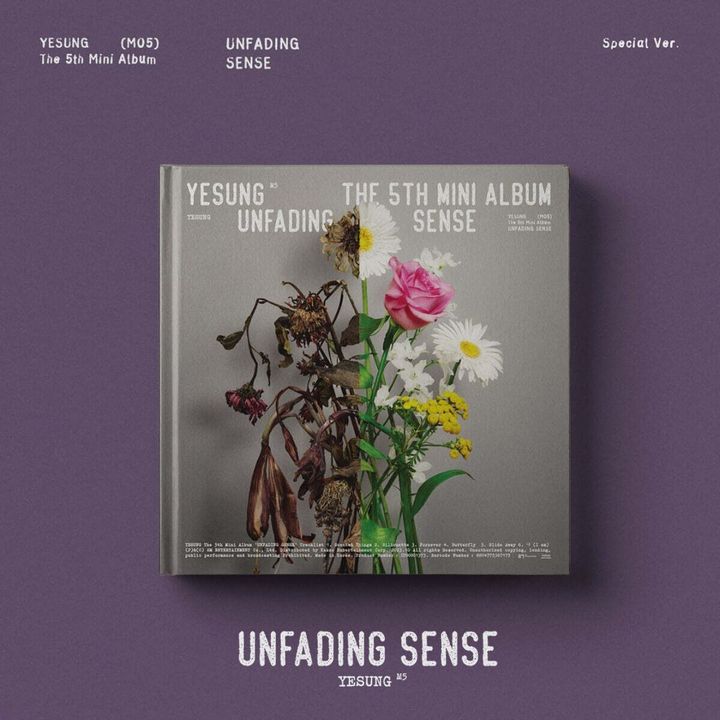 藝聲 YESUNG（Super Junior） - 迷你五輯：UNFADING SENSE 【特別版】（CD） 封面