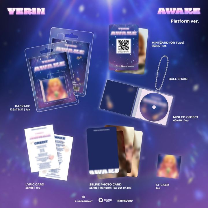 鄭睿隣 Yerin（GFRIEND） - 單曲一輯：AWAKE（數位專輯） 內頁 1