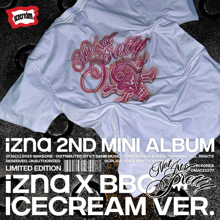 IZNA - 迷你二輯：Not Just Pretty 【IZNA X BBC ICECREAM 版】（數位專輯） 封面
