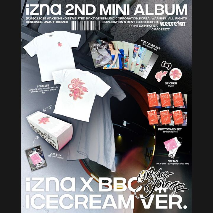 IZNA - 迷你二輯：Not Just Pretty 【IZNA X BBC ICECREAM 版】（數位專輯） 內頁 1
