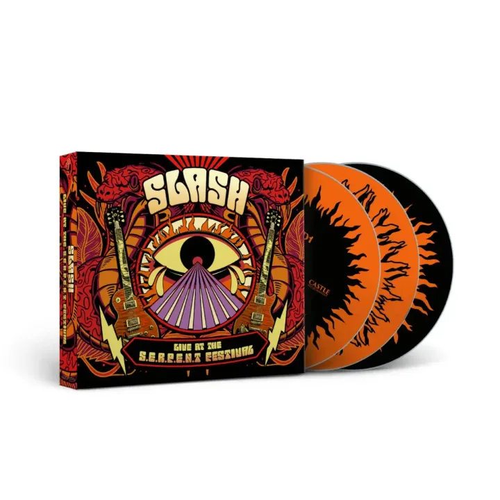 Slash - Live At The S.E.R.P.E.N.T. Festival 【LIVE 專輯】（ 2CD + DVD） 封面