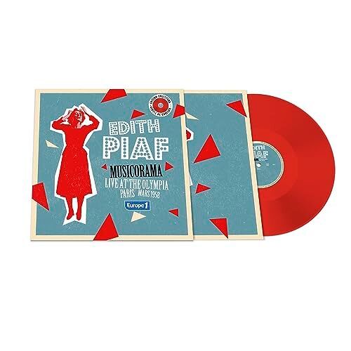 Edith Piaf - Concert Musicorama à l'Olympia, 1958 【法國香頌歌手中最具代表性的人物之一】（黑膠唱片 2LP） 封面