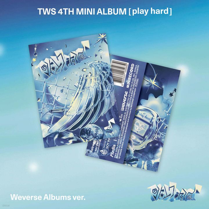 TWS - 迷你四輯：Play Hard 【WEVERSE 版】（數位專輯） 封面