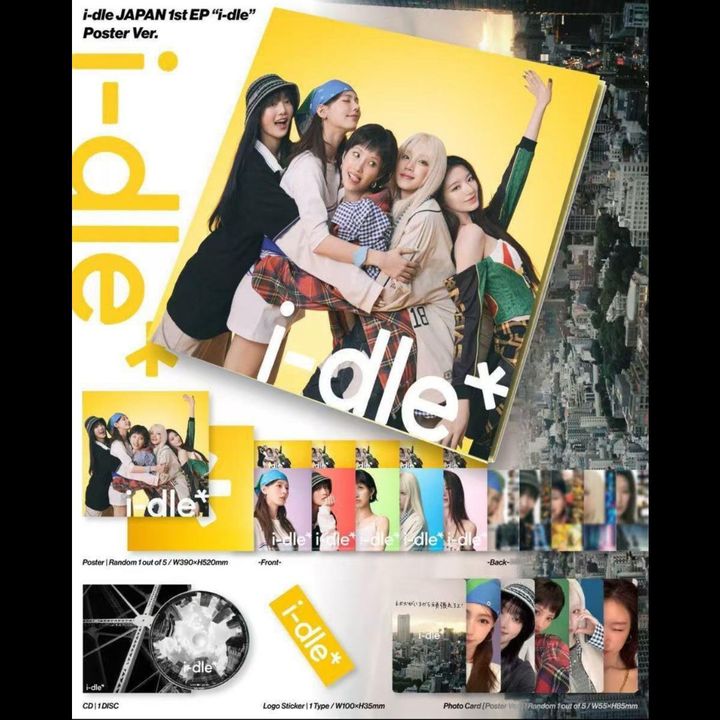 i-dle - 迷你一輯：i-dle【日專｜Poster 版】（CD） 內頁 1