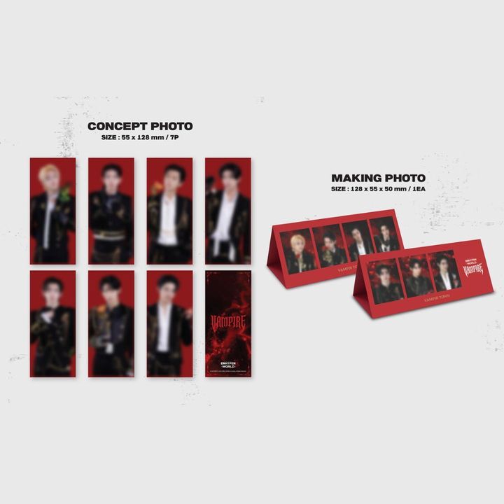 ENHYPEN - World Coupon Card 【VAMPIRE BASIC 版】（官方周邊） 內頁 1