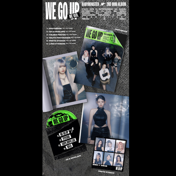 BABYMONSTER - 迷你二輯：We Go Up 【Photobbok｜3個版本】（CD） 內頁 1