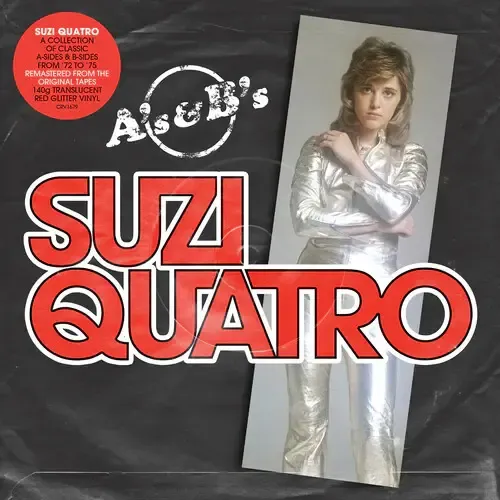 Suzi Quatro - A's & B's 【Michigan Rock and Roll Legends 網路名人堂】（黑膠唱片 LP） 封面