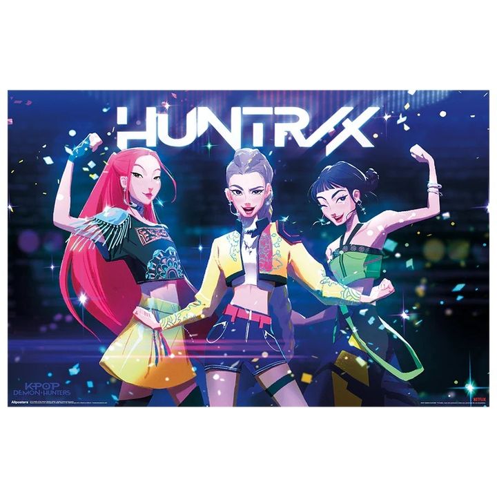 獵魔女團 Huntrix 原聲帶 【海報】（官方周邊） 封面