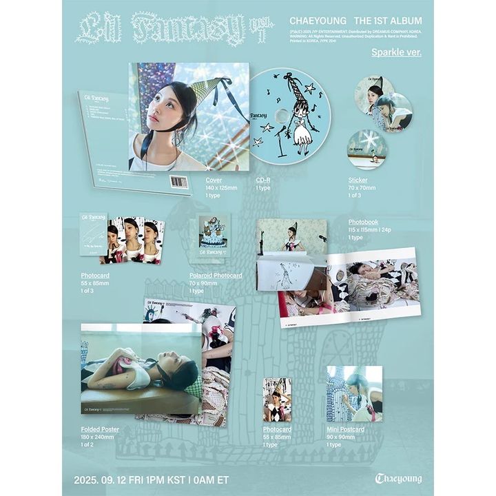 彩瑛 CHAEYOUNG (TWICE) - Lil Fantasy Vol.1【Sparkle 版】（CD） 內頁 1